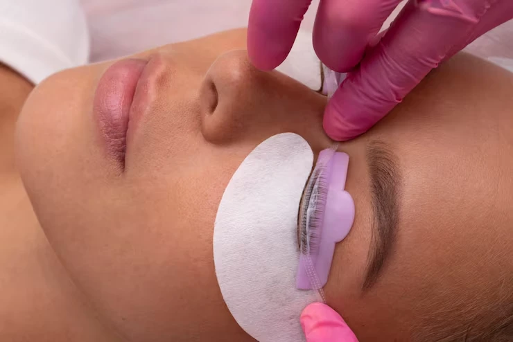Eye lashes extension